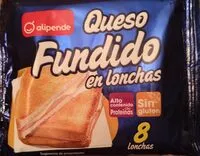 Mängden socker i Queso fundido en lonchas
