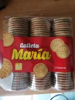 Mängden socker i Galleta maría