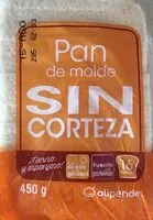 Mängden socker i Pan blanco sin bordes