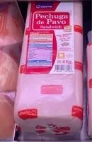 Mängden socker i Pechuga de pavo