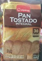 Mängden socker i Pan tostado integral