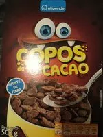 Mängden socker i Copos de cacao