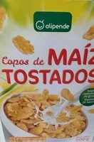 Mängden socker i Copos de maíz tostado