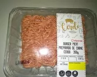 Mängden socker i Burger meat preparado de carne de cerdo 350g