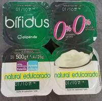 Mängden socker i Yogur bífidus 0% edulcorado