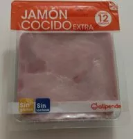 Mängden socker i Jamón cocido extra
