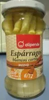 Mängden socker i Espárragos blancos cortos