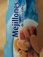 Mängden socker i Mejillones de las Rías Gallegas