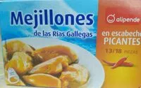 Mängden socker i Mejillones de las rías gallegas en escabeche picantes