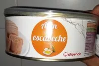 Mängden socker i Atun en escabeche