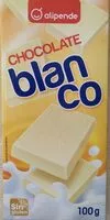 Mängden socker i Chocolate blanco