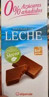 Mängden socker i Chocolate con leche stevia