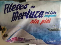 Mängden socker i Filetes de merluza sin piel