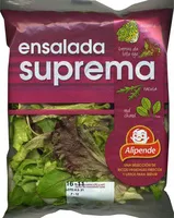 Mängden socker i Ensalada Suprema