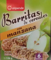 Mängden socker i Barritas de cereales con manzana