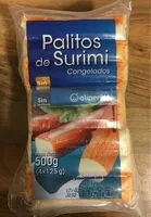 Mängden socker i Palitos de Surimi congelados