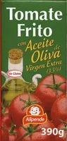 Mängden socker i Tomate frito "Alipende" con aceite de oliva