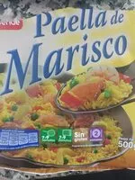 Mängden socker i Paella marisco Alipende