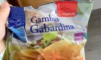 Mängden socker i Gambas gabardina