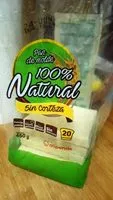 Mängden socker i Pan de molde 100% natural sin corteza