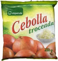 Mängden socker i Cebolla troceada