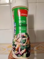 Mängden socker i Salsa cesar