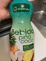Mängden socker i Bebida piña y coco