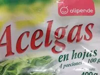 Mängden socker i Acelgas en hojas