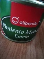 Mängden socker i Pimiento morrón entero