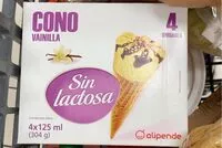 Mängden socker i Cono vainilla
