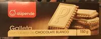 Mängden socker i Galleta con tableta de chocolate blanco