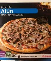 Mängden socker i Pizza Atun Masa Fina Crujiente