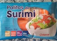Mängden socker i Palitos de Surimi