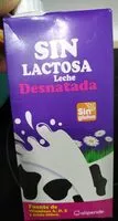 Mängden socker i Leche desnatada sin lactosa