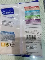 Mängden socker i Almendra cruda especial repostería