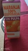 Mängden socker i Zumo de naranja 100% exprimido, sin pulpa