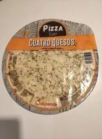 Mängden socker i Pizza cuatro quesos