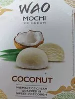 Mängden socker i Mochi ice cream coconut