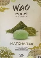 Mängden socker i Mochi ice cream Matcha tea