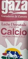 Mängden socker i Leche desnatada Calcio