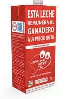 Mängden socker i Leche desnatada UHT