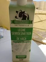 Mängden socker i Leche semidesnatada