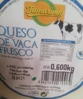 Mängden socker i Queso de vaca fresco