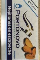 Mängden socker i Mejillones en escabeche portonovo