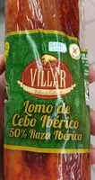 Mängden socker i Lomo de cebo iberico 50% raza iberica