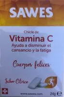 Mängden socker i Chicle de vitamina C