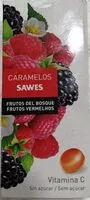 Mängden socker i Caramelos frutos del bosque