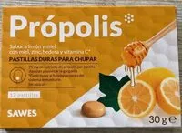 Mängden socker i Propolis