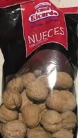 Mängden socker i Nueces con cáscara