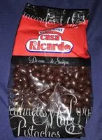 Mängden socker i Cacahuetes con chocolate